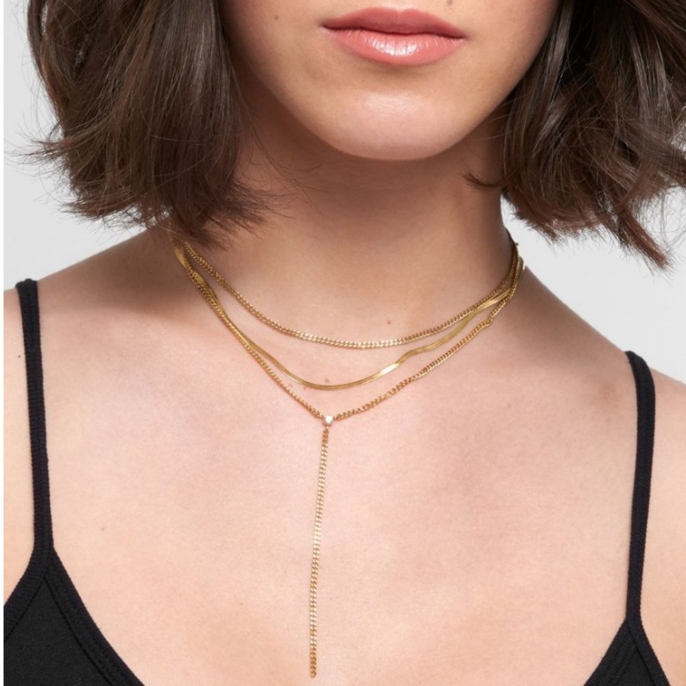 14k Adornia Layered Necklace